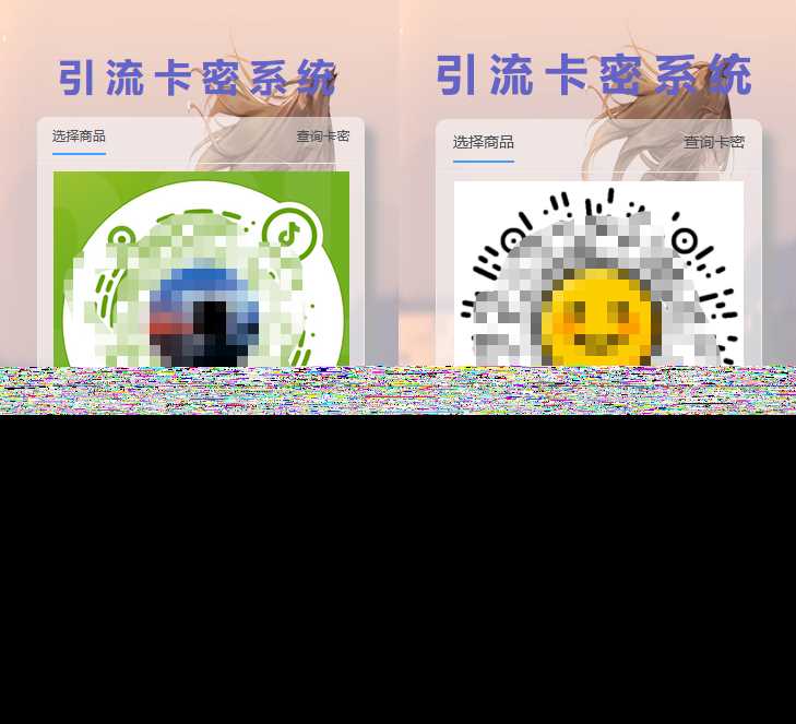 全网首发卡密引流系统 - 项目资源网